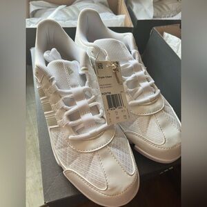 Adidas Triple Cheer White Athletic Shoes